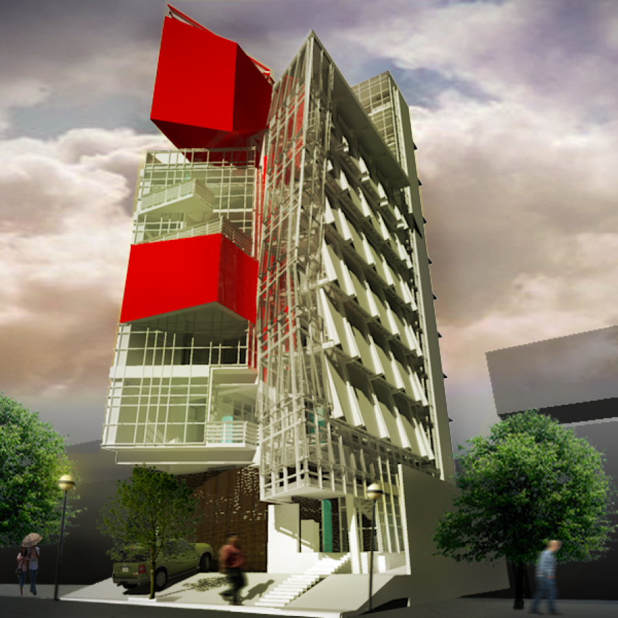 Architectural design development for the Eight Arms HQ in Reposo Street, Makati City.